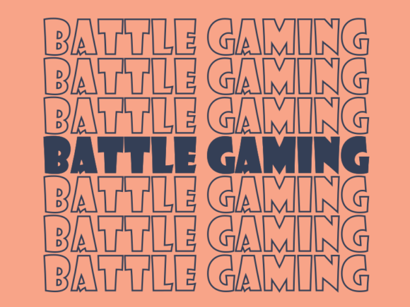 Battle Gaming SVG Cut Files for Crafters and Digital Designers