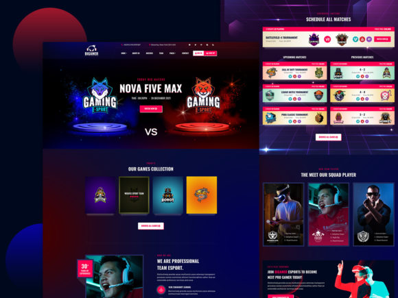 Elevating Your Event: The Strategic Role of an Online ESports and Gaming Tournaments Banner Set