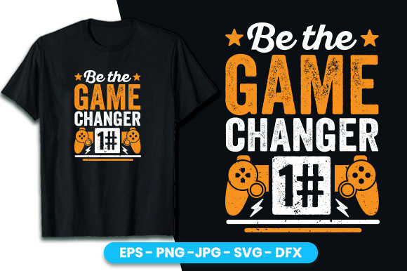 Gaming T-Shirts Design Vector Graphics: Your Creative Toolkit