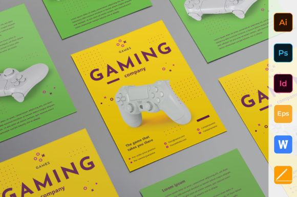 Level Up Your Game Promotion with Professional Flyer Templates