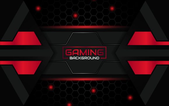 The Allure and Utility of the Red Metallic Texture Gaming Background