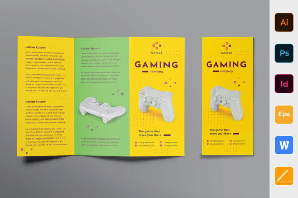 The Gaming Company Brochure Template: Elevating Your Brand's Narrative