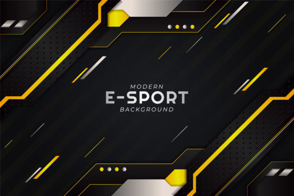 The Modern E-Sport Gaming Yellow Background: Beyond Just a Flashy Image