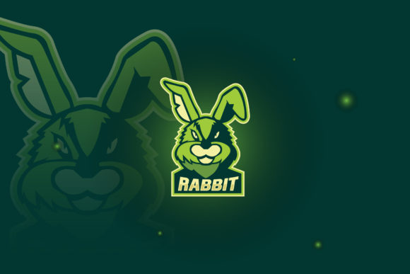 The Rabbit Logo for Your E-Sport Brand Identity