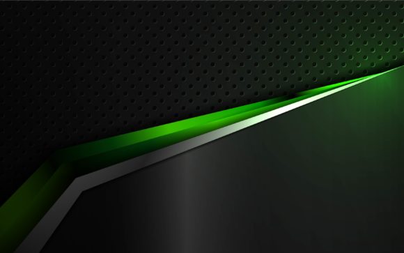 The Strategic Visual Advantage of the Futuristic Light Green Gaming Background