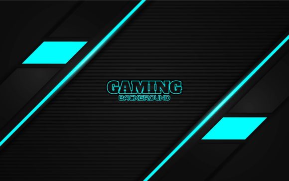 The Utility of an Abstract Light Blue Gaming Background