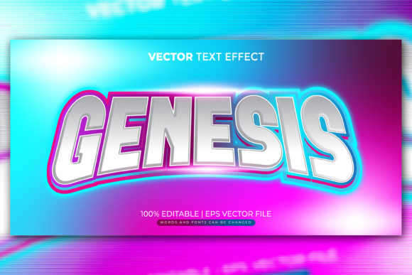 Transforming Text with Genesis Gaming Text Effect