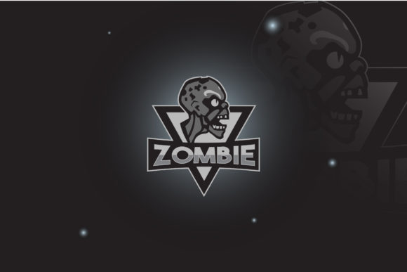 Zombie Logo E-Sport Gaming: Crafting Identity in the Competitive Arena